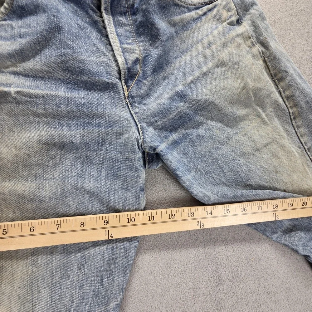 Vintage Levis Engineered Jeans Mens 30x32 Blue Twisted Button Fly Medium Wash